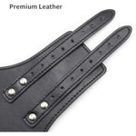 Bdsm Leather Handcuffs & Wrist Restraints Adjustable Bondage Cuffs For Bed, Handcuffs Restraint For Bed Restraints Adjustable Handcuff Straps, Sm Fetish Gear, Kinky Sex Toys For Couples, Men & Women