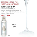 Silicone-Based Lubricant for Intimacy and Toys - Clear, Non-Sticky Formula, 4 Oz