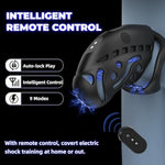 Chastity Device Set, Electric Shock Chastity Cage Smart Remote Cock Cage With 9 Frequency Stimuli & 3 Different Sized Cock Rings Adult Sex Toy For Men Penis Exercise