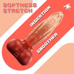 11.4” Realistic Dildo [Alcanon] Adult Toys Anal Plug Giant Dildo Sex Toys, Platinum Silicone Dildo With Strong Suction Cup, Adult Toys For Women Dildo For Men…