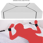 Restraints Queen Size Mattress Bed Restraints Sex Adults Bondaged Sex Leg And Hand Tie Down On Bed Sex Handcuff Bracelets For Women Fuzzy Restraint Ropes & Lanyards Adult Play Sweater