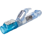 Calexotics Waterproof Jack Rabbit – Rabbit Vibrator With Rotating Shaft – Vibe Sex Toys For Couples – Adult Clitoral & G Spot Massager – Blue