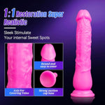 8.86 Inch Pink Soft Realistic Dildo Sex Toy With Suction Cups For Hands Free Play, Slender Poking, Pink Thick Penis For Women/Men/Gay/Couples For G-Spot And Rear Envelope