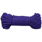 Doc Johnson Merci - Bind & Tie - 6mm Hemp Bondage Rope - 30 Feet - for Adults Only, Violet