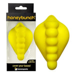 Soft Silicone Dildo Base Cover and Strap-On Cushion by Honeybunch - Stimulating Nubs and Bullet Vibe Compatible