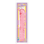 Doc Johnson Crystal Jellies - 10 Inch Classic Dong - Pink