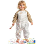 Kids Multifunctional Waterproof Art Smock Apron Coverall for Painting and Playtime