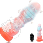 Fantasy Knot Dildo Adult Sex Toys, 9 Inch Huge Thick Dildo Monster Dildos With 7 Vibration Modes, Big Giant Dildo Vibrating Dildo, Anal Toys G Spot Vibrator Dildo Anal Sex Toys For Men Women
