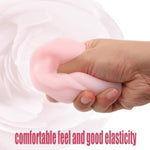 2 Piece Extended Men'S Penis Pump Cover Masturbator Sleeve Realistic Vagina Cover Replacement Seal Cap Large 2.5-Inch Cylindrical Penis Pump Cover For Stronger Erections (Short Pink +Clear)