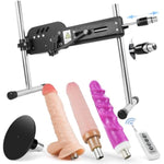 Sex Machine,Premium Sex Machine With 3Xlr Connector,Automatic Thrusting Machine With Dildos,Suction Cup Adapter,Remote Control Love Machine Adjustable Adult Sex Toy For Women Men Couples