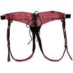 Her Royal Harness The Regal Queen Adjustable Designer Bdsm Probe Strap On Thong Harness Sex Toy Lingerie For Couples And Women, Red, 1 Count