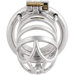Men'S Chastity Cage Devices Stainless Steel Male Abstinence Chastity Cock Cage Virginity Lock J1145 45Mm