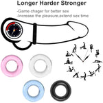 4Pcs Silicone Cock/Penis Rings Set, Cock Rings Penis Sleeve Erection Sexual Stimulation Wellness Enhancing Long Lasting Stronger, Adult Sex Toys For Men Or Couple Pleasure