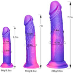 3-Piece Suction Cup Fantasy Realistic Dildo Set(Small Medium Big): Anal Dildo Training Kit For G-Spot Stimulation, Strap-On, Suction Cup Toy For Women, Body-Safe Silicone