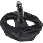 Chastity Belt Strap-On Dildo Pants Underpants With A Removable 13Cm Silicone Dildo For Men Women Lesbian Couples Black
