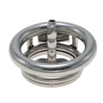 Male Chastity Device with Concealed Design - Stainless Steel Penis Cage for Men's Sex Toys
