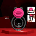 Vibrating Cock Ring Sex Toys For Men, Display Remote Control Vibrator Penis Ring & Female Clitoral Vibrator, 10 Vibrations 4 Speeds Couple Sex Toy Sex Novelties, Adult Sex Toys & Game
