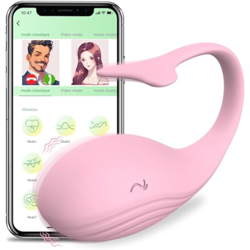 Wearable Vibrator Adult Sex Toys For Women, G Spot Vibrator Adult Toys Long Distance Remote Control With App And 9 Vibration Mode, Egg Vibrator Mini Vibrator Female Sex Toys For Women Couples