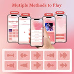 App Remote Control Clitoral G-spot Panty Vibrator for Women 4 in1 Dual Vibrating Wearable Couple Play Sexual Toys with 10 Vibrations Internal Adult Sex Toys for Female (Orange)