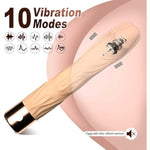 Adult Toys Realistic Dildos With 10 Vibration Modes, Soft Silicone Dildo Vibrator For Vaginal Clitoris Anal Stimulation, Adult Sex Toy For Women Or Couples (Skin-B)