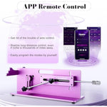 Premium Sex Machine With Kliclok System, App Controlled Love Machine, Adult Adjustable Thrusting Machine For Men And Women, 48 Watt Table Top