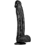 Sex Toys Realistic Thick Dildo, 13 Inch Huge Dildos With Strong Suction Cup, Black Anal Dildo For Men G Spot Stimulator With Curved Shaft And Balls, Adult Toys For Women, Men And Couples