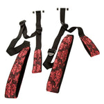 Calexotics Over The Door Swing – Luxury Bondage Restraints For Couples – Bdsm Toys For Couples – Red