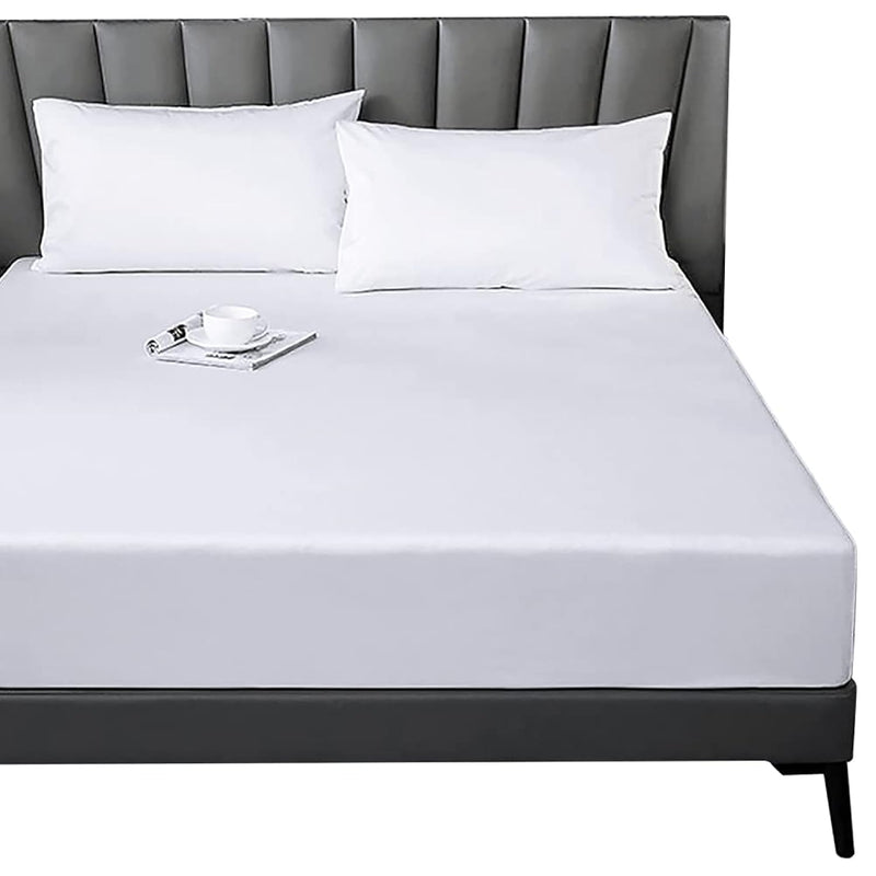 Lirex Fitted Sheet, Twin Xl Size 100% Egyptian Cotton 400 Thread Count Soft Br