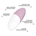 SIRI 3 - Sound-Activated Bullet Vibrator, 8 Settings, Soft Pink