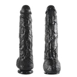 17.3 Inch Long Realistic Huge Thick Dildo + 3" Diameter Huge Thick Dildo