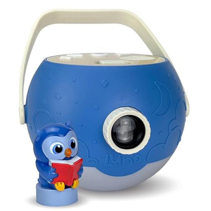 Kids Book Projector - 5 Read-Aloud Stories, 5 Songs, Night Light & Soothing Dream Music | Children Ages 3+ Storytime Projector For Kids & Toddlers | Educational Toys, Owl