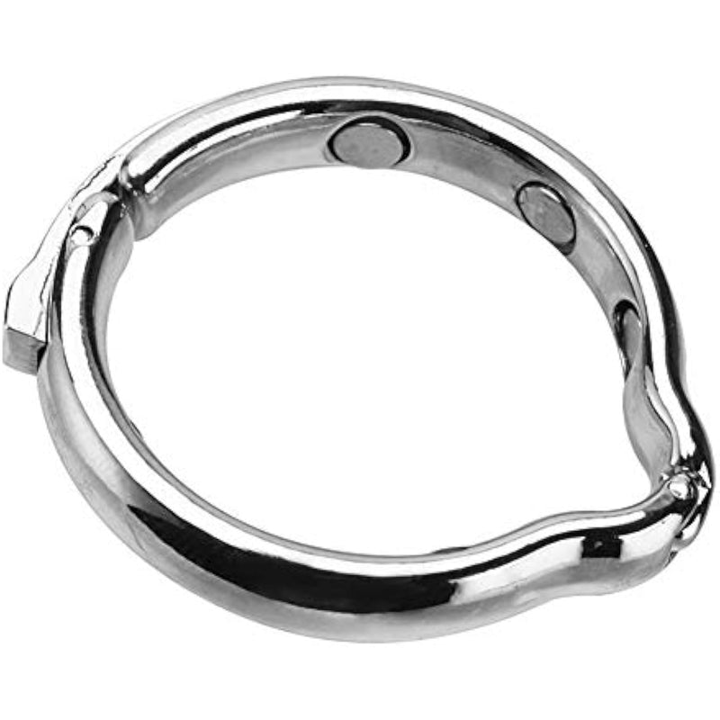 Metal Cock Ring, Cock Ring Adjustable Male Metal Penis Ring (Small)
