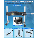 Sex Machine Intellgent Wired-Wireless Controlled Thrusting Machines For Men Women W/ Anti-Rotation System Dildo Vibrator Clamp Attachments Love Machine For Couples (Wired Remote 2 In 1)