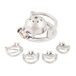 Men Short Chastity Device Cages Prevent Escape Design Closed Ring Cock Cage Adult Game Sex Toy C1045 45Mm
