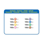 Jewel Bead Refill Pack with 8 Color Options, 100+ Beads Each
