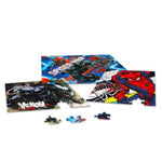 Marvel Spiderman Jigsaw Puzzle for Kids Bundle Spiderman Activity Set - 3 Pack Spiderman Jigsaw Puzzles 48 Piece Each with Spiderman Stickers (Spiderman Toys for Boys)