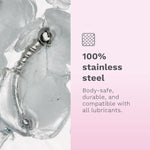 Bow Stainless Steel G-Spot Massager - Adult Sex Toys, Sexual Pleasure Tools For Women