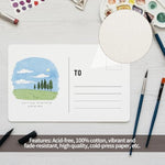 Watercolor Postcards for Painting and Mailing, 30pcs, 4x6 Inches, Acid-Free, Cotton Paper
