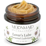 Lover's Lube Natural Lube for Women | Organic Oil Based Lubrication Alternative with Menthol for Smooth Sensation | Olive Oil, Shea Butter Infusion with Herbs