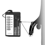 Hollow Metal Urethral Sound Urethral Plug Adjustable Elastic Penis Ring Male Masturbation Training Toy Kit