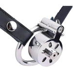 Metal Chastity Cage With Expander Penis Cage Matching With Screw Wrench And Curved Rings Adult Sex Toys Chastity Device Cock Cage Used To Bandage Male Penis (Wearable,1.77In)