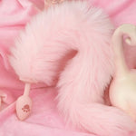 Tail Plug Anal Plug Anal Sex Toys for Couples, Anal Butt Plug Tail Furry Cosplay Female Male Sex Toy for Women Men, BDSM Buttplug Fox Tail Anal Dildo Trainer Stimulator Adult Sex Toys & Games