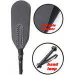 18 Inch Black Luxury Sex Bdsm Crop Sex Paddle Premium Bondage Whip Spanking Crop Bdsm Whip Adult Sex Toy