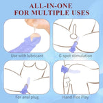 7 Inch Realistic Dildo Sex Toy, Soft Dildo With Curved Shaft For Vaginal G-Spot Stimulation, Body-Safe Material Penis With Strong Suction Cup For Hands-Free & Anal Play, Couples Adult Dildo Toys(Blue)