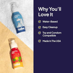 Hello Warming & Cooling Personal Lubricant - Water-Based Sensations Lube For A Tingling And Steamy Experience - Condom Compatible Lubricant For Men, Women, And Couples, 1.7 Fl Oz Each