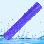 Double Sided Dildo,Flexible Clear Dildos Long Dong For Double Sided Lesbian Anal Play G-Spot Stimulator Sex Toys Double Dong Anal Vaginal Stimulator Adult Sex Toys For Women Men(Blue)