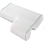 Arched Cuddle Pillow,Couples Pillow With Slow Rebound And Breathable Memory Foam,Couple Cuddle Sleep For Anti Pressure Hand (Left)