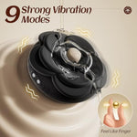 Nipple Toys Rose Toy - Nipple Clamps Bdsm Toys With 9 Vibrating Modes Female Sex Toys 1 Pair Adult Toys For Women Silicone Nipple Vibrator Adjustable Couples Sex Toy Viboators Toys Sex Game