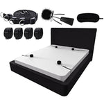 Sex Restraining Bondage Bdsm Kit, Handcuffs Sex Bed Adult Set, Bdsm Bondaged Restraints Sex Furniture For Couples, Restraints Sex Straps & Ankle Cuffs, Blindfold & Tickler