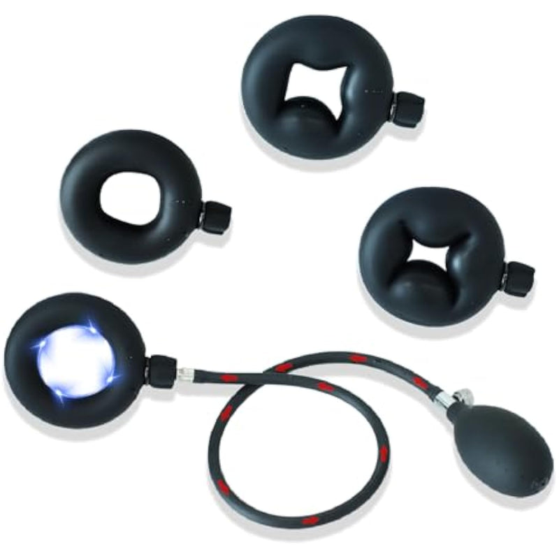 Silicone Cock Ring Inflatable Cock/Penis/Ball Rings For Couples, Penis Enlarger Ring, Erection Sexual Aid For Sexual Dysfunction And Premature Ejaculation, Lasting Sex Enhancement, Couples Sex Toys